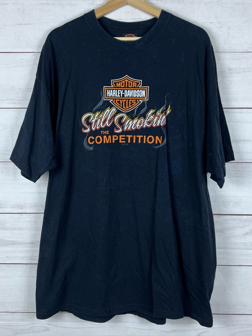 Ozark Lebanon MO Harley Davidson Hilbilly Redneck Graphic Shirt Mens Sz 2XL